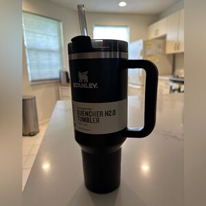 40 oz black Stanley cup